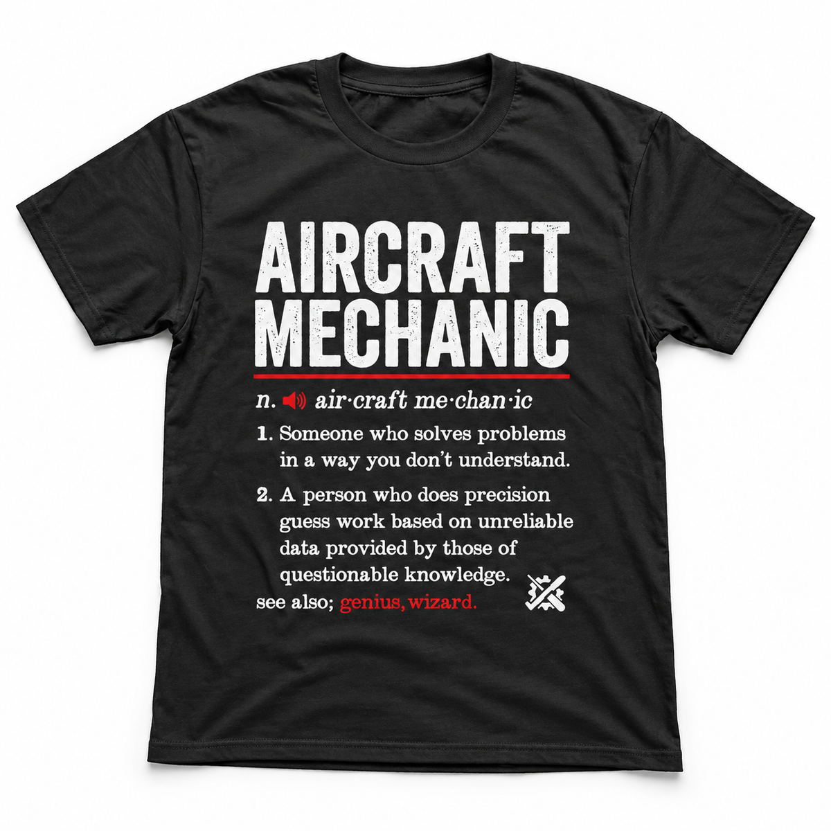 Men's Cotton Short Sleeve O-Neck T-Shirt with Aviation Print