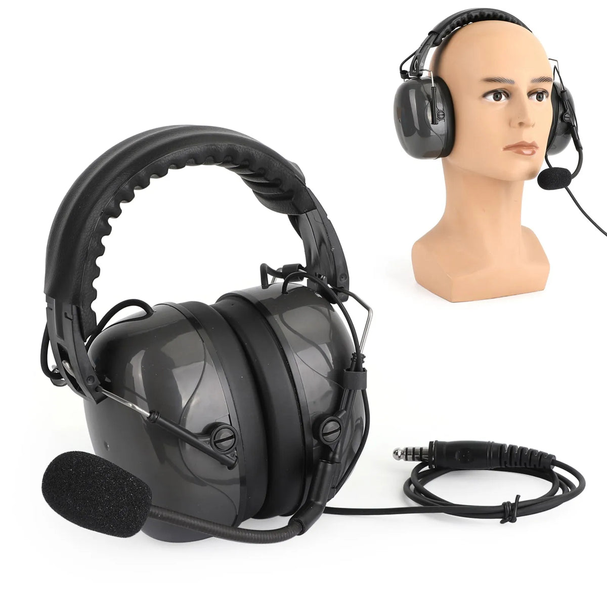 Artudatech Aviation Headset Noise Cancelling