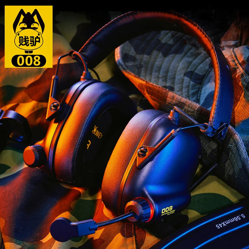 James Donkey 008 Tactical Master Pilot Headphone