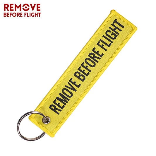 Aviation Keychain Duo Bundle – Remove Before Flight + Mini Jet Engine