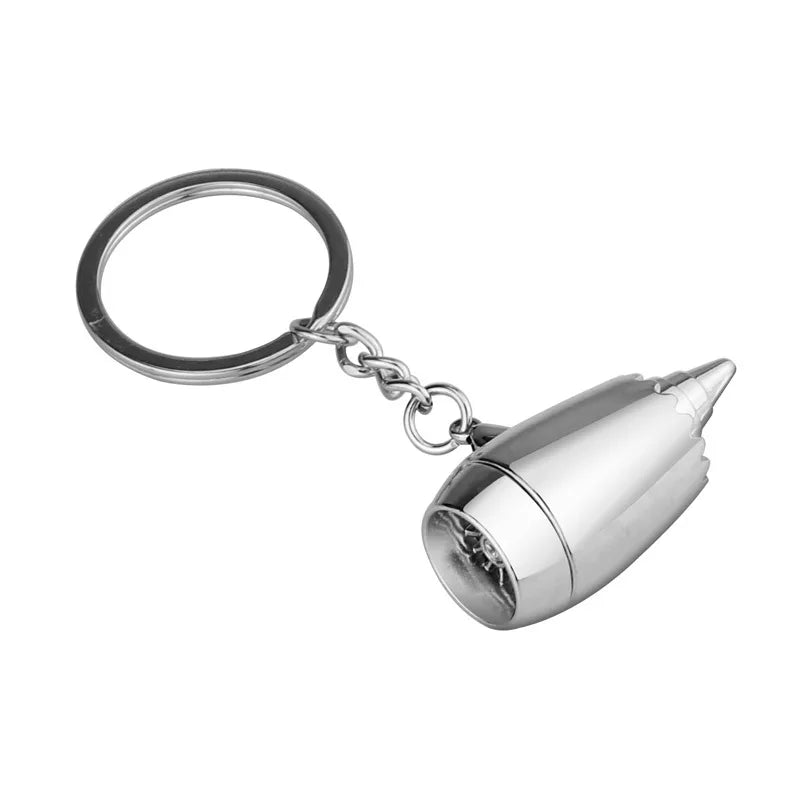 Mini Jet Engine Keychain | Aviation Gift for Pilots, Aircraft Mechanics & Aerospace Lovers
