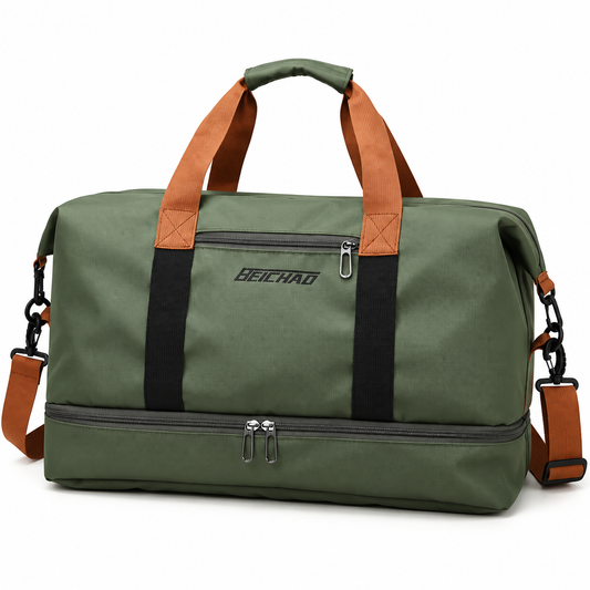 Large Capacity Oxford Travel Gym Bag with Shoulder Strap