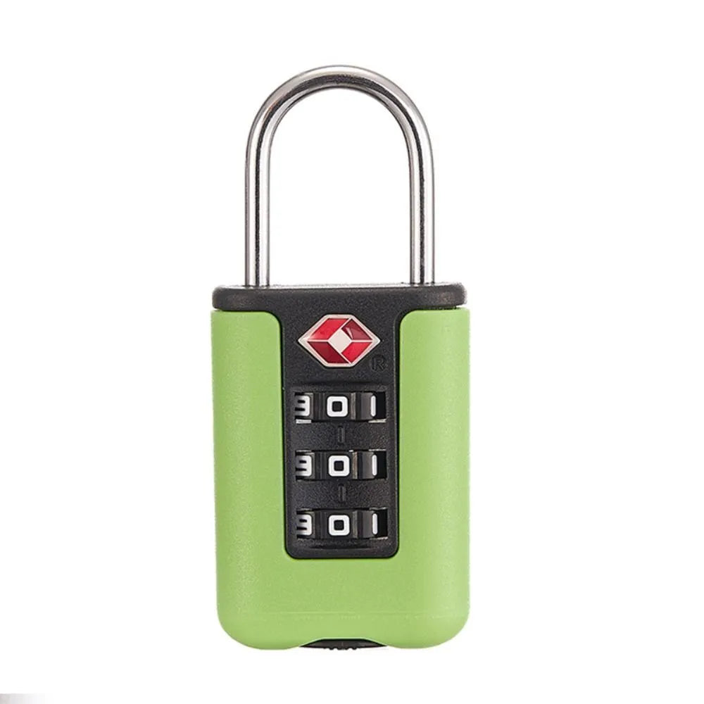 TSA Approved Colorful Combination Luggage Lock – Secure Travel Code Lock for Suitcases and Bags