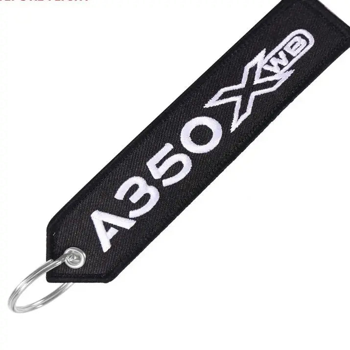 Aviation Keychain – Airbus Boeing Embroidered Keychains