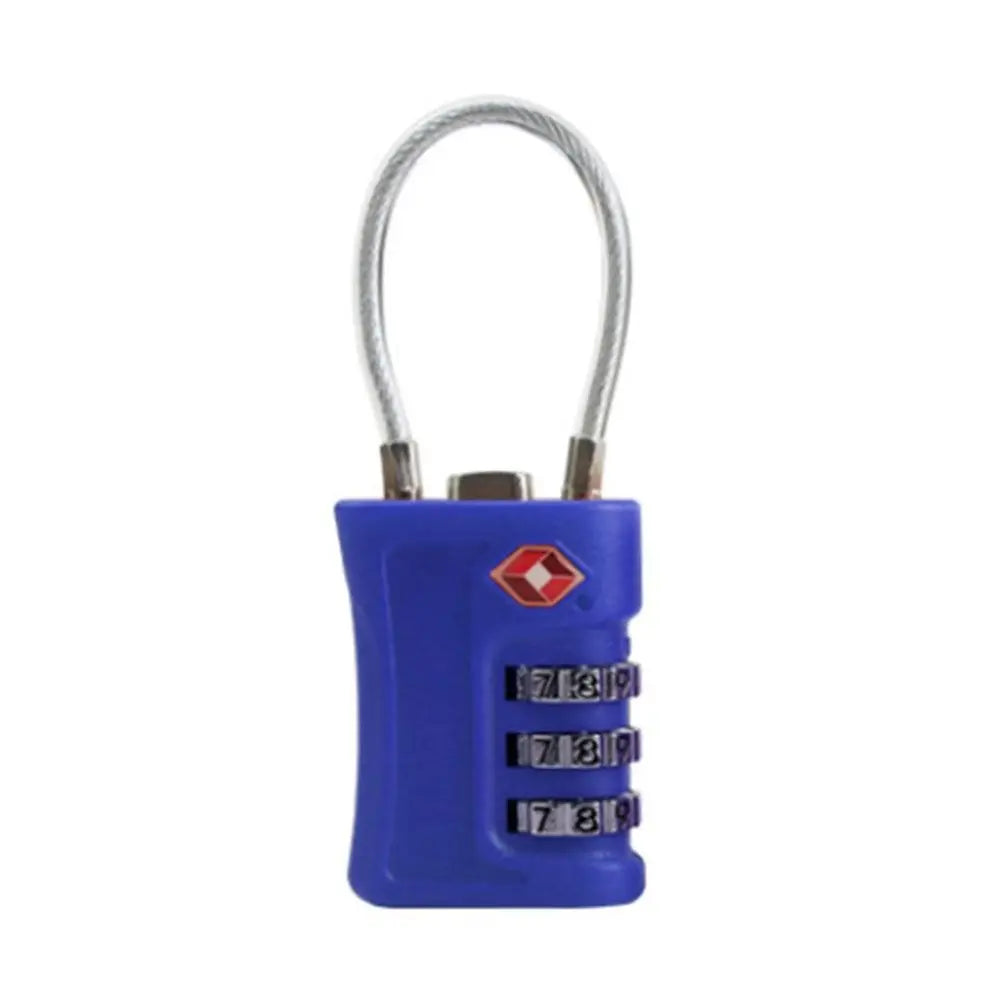 TSA Approved Colorful Combination Luggage Lock – Secure Travel Code Lock for Suitcases and Bags