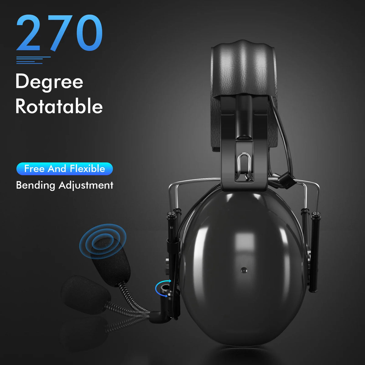 Artudatech Aviation Headset Noise Cancelling