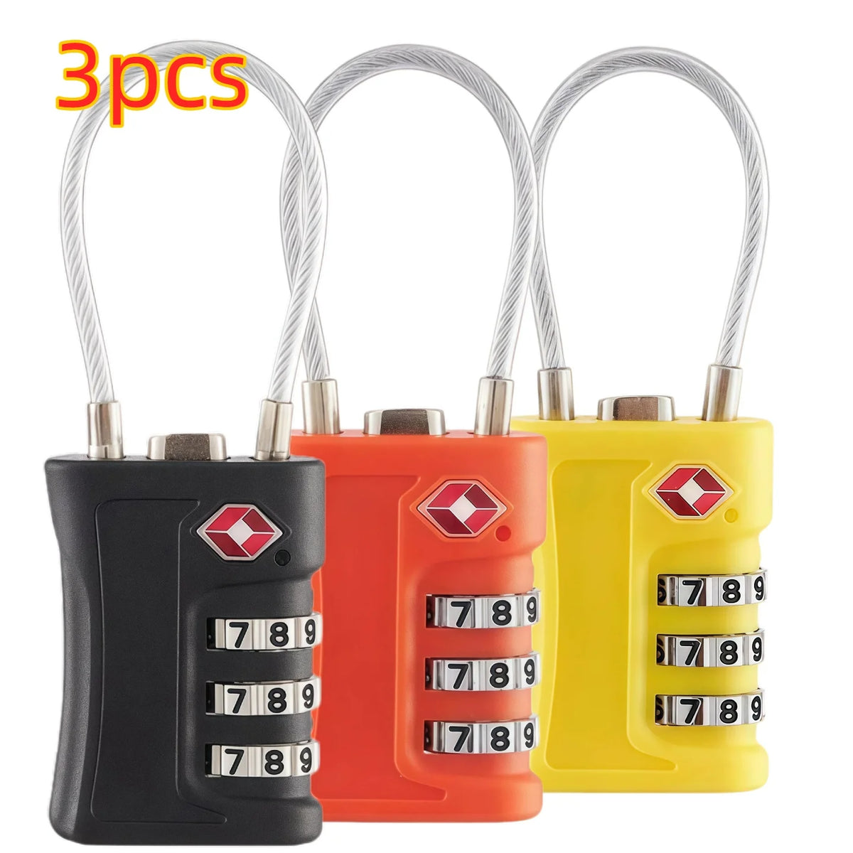 TSA Customs Code Lock for Travel Luggage – 1PC to 5PC Pack