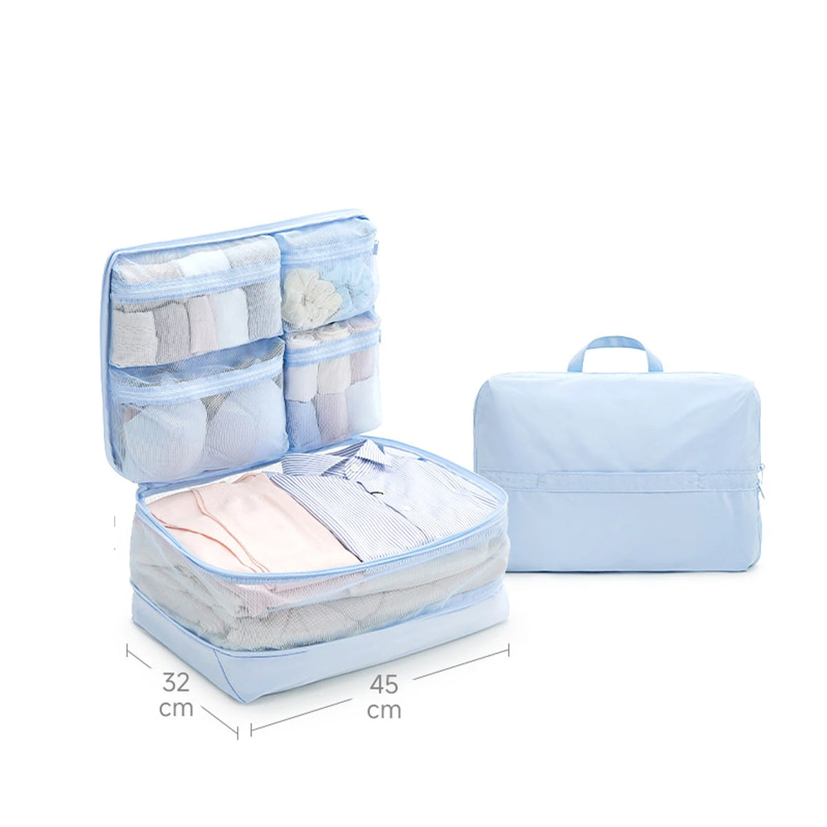 5-in-1 Large Capacity Clothes Compression Storage Bag for Travel