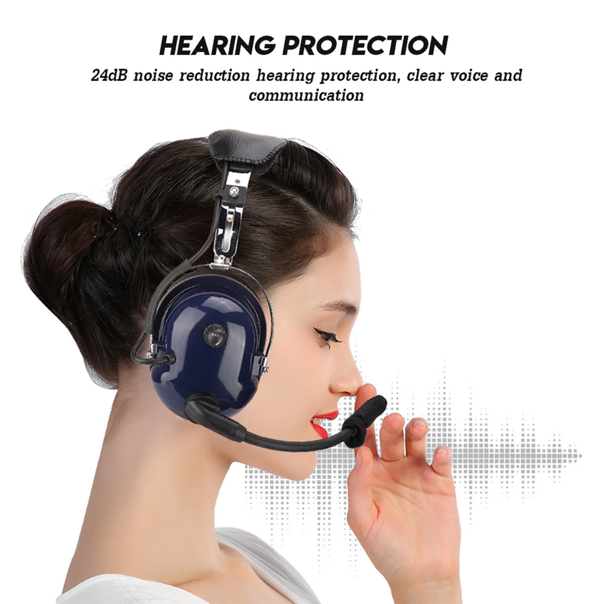 General Aviation Headset for Pilots