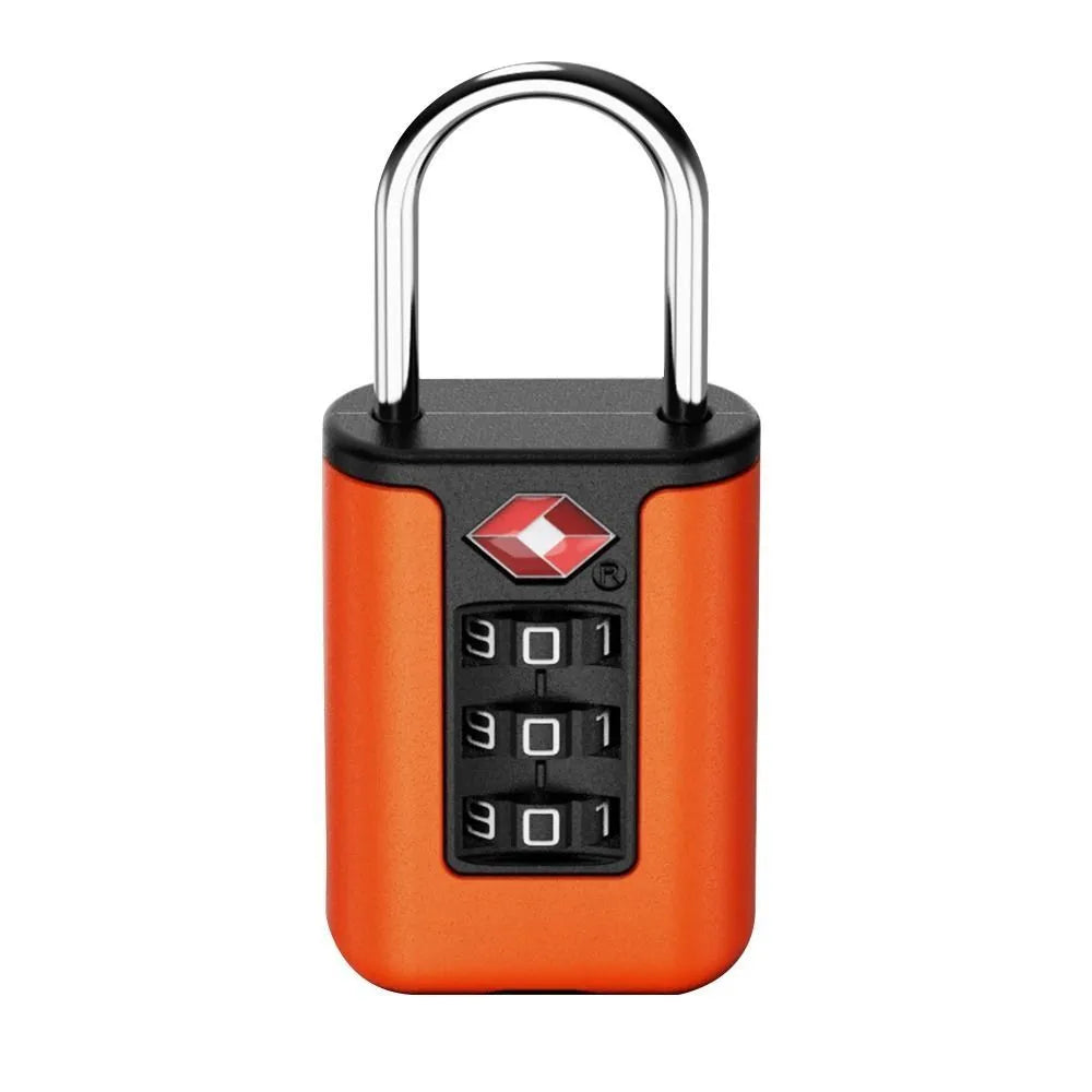 TSA Approved Colorful Combination Luggage Lock – Secure Travel Code Lock for Suitcases and Bags