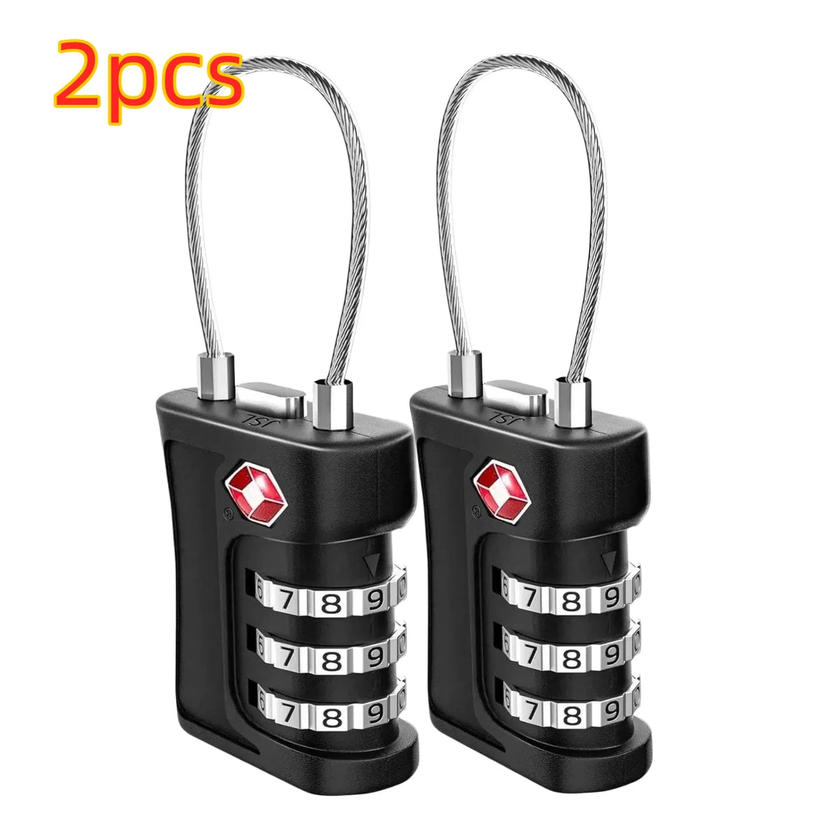 TSA Customs Code Lock for Travel Luggage – 1PC to 5PC Pack
