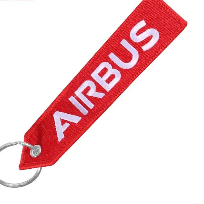 Aviation Keychain – Airbus Boeing Embroidered Keychains