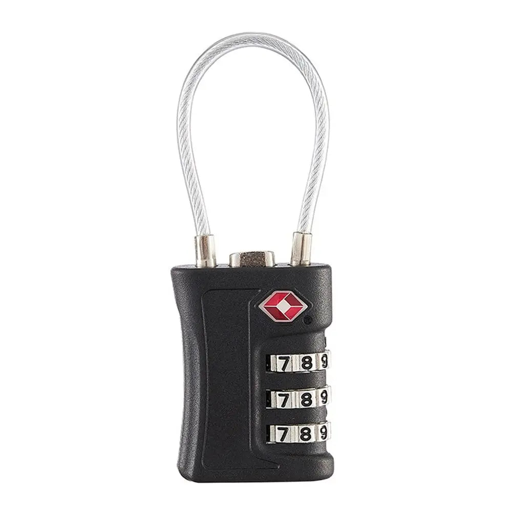 TSA Approved Colorful Combination Luggage Lock – Secure Travel Code Lock for Suitcases and Bags