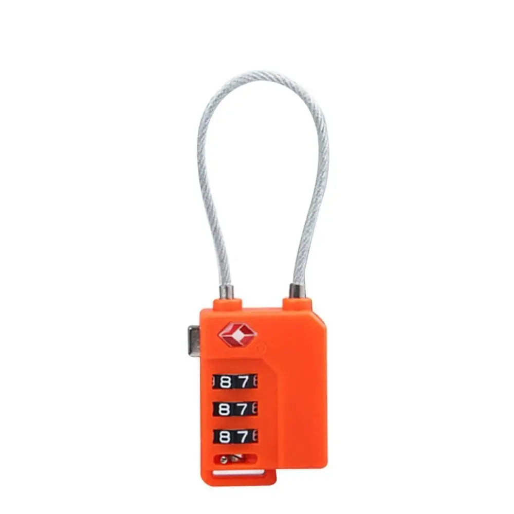 TSA Approved Colorful Combination Luggage Lock – Secure Travel Code Lock for Suitcases and Bags