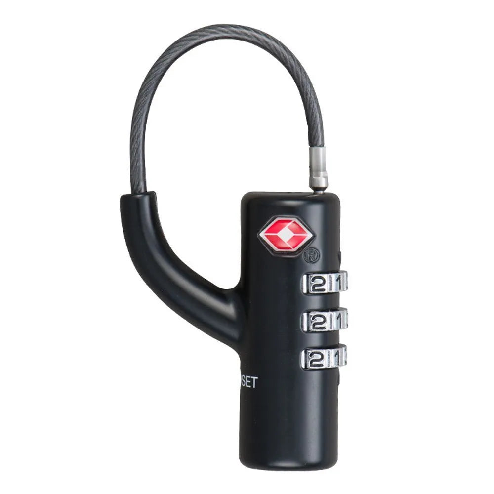 TSA Approved Colorful Combination Luggage Lock – Secure Travel Code Lock for Suitcases and Bags
