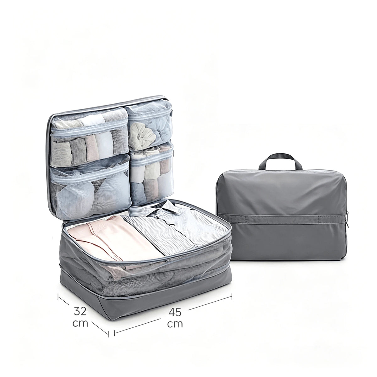 5-in-1 Large Capacity Clothes Compression Storage Bag for Travel