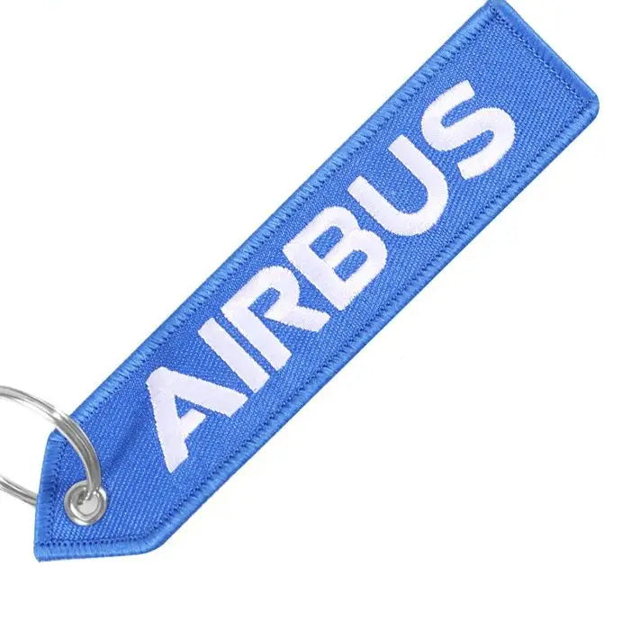 Aviation Keychain – Airbus Boeing Embroidered Keychains
