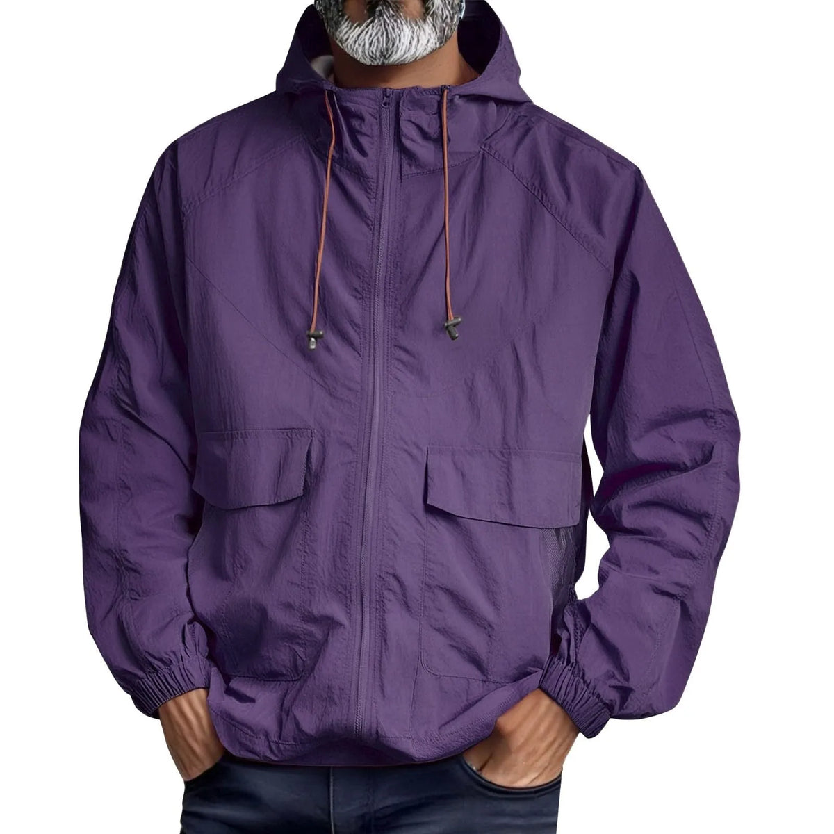 Unisex Lightweight Breathable Outdoor Waterproof Jacket