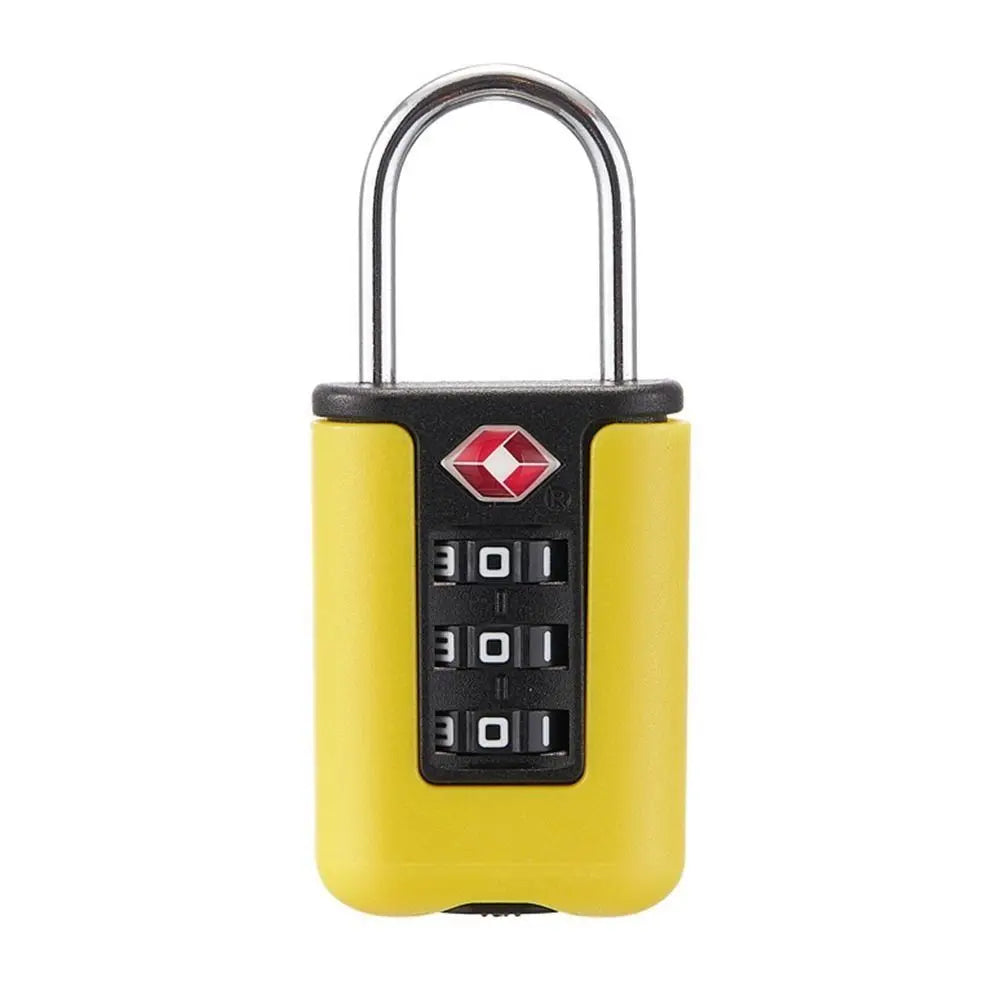 TSA Approved Colorful Combination Luggage Lock – Secure Travel Code Lock for Suitcases and Bags